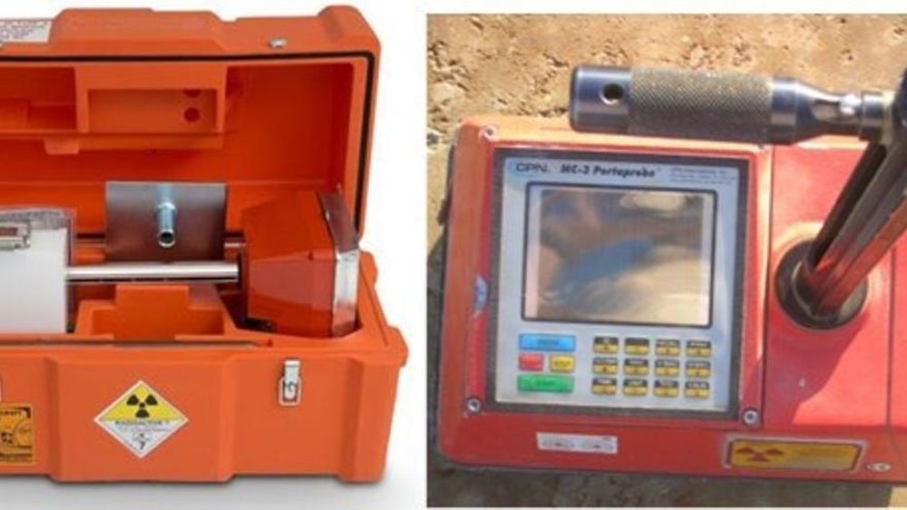 Maleta y equipo radiactivo robado en La Llagosta&nbsp;