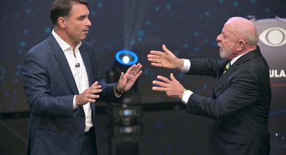 Flávio Bolsonaro y Lula