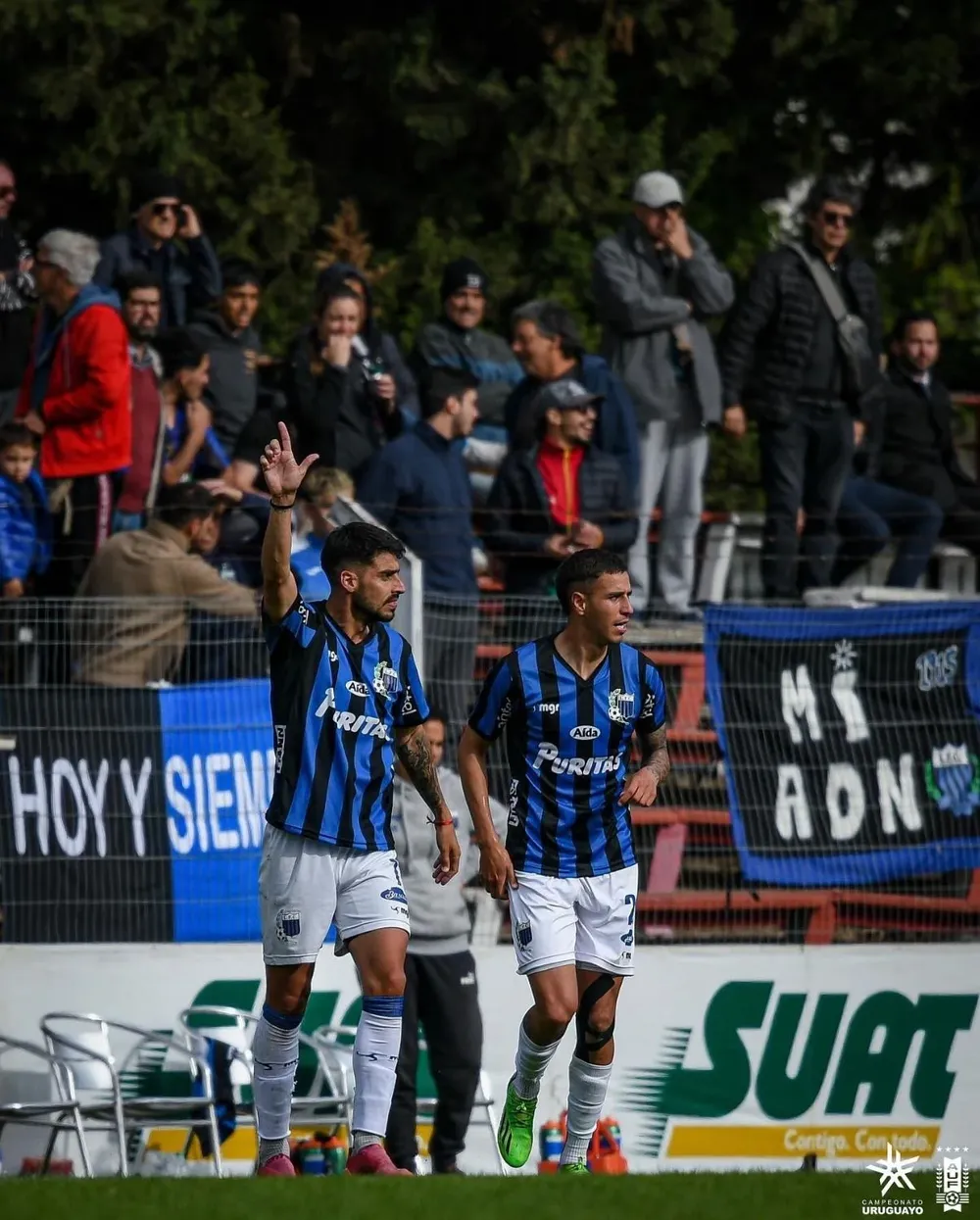 El festejo de Gastón Rodríguez