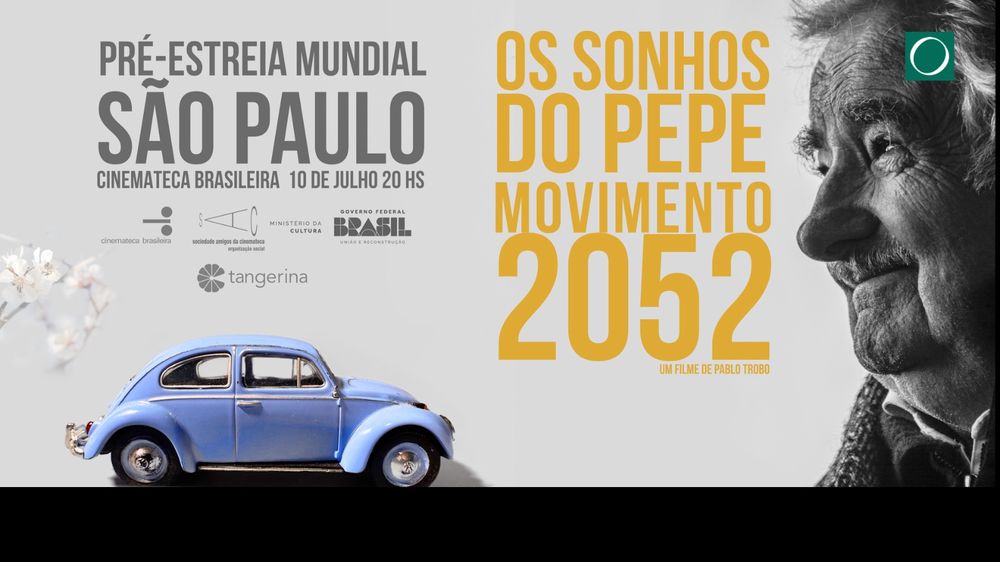 El afiche de la película sobre José Mujica