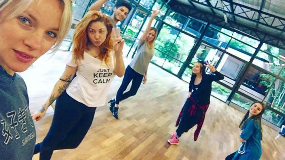 Las bandana modelo 2015, en pleno ensayo