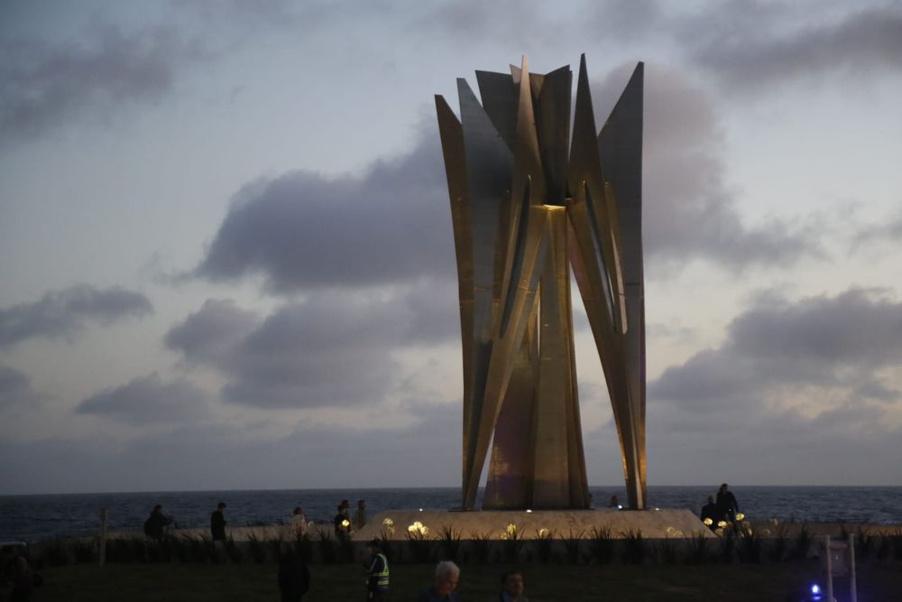 Inaguración Mariposa de la Vida en Maldonado