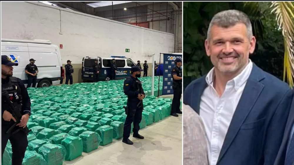 El inspector jefe detenido y el envío de las 13 toneladas de cocaína incautado por la UDYCO Central