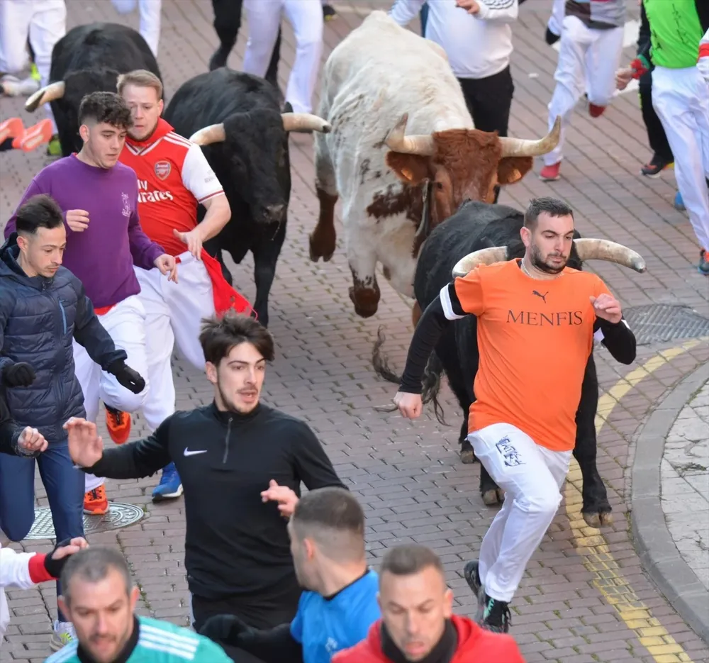 El segundo y último encierro blanco acaba con cinco intervenciones sanitarias, una por traumatismo leve.