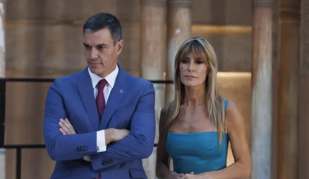 Pedro Sánchez y Begoña Gómez