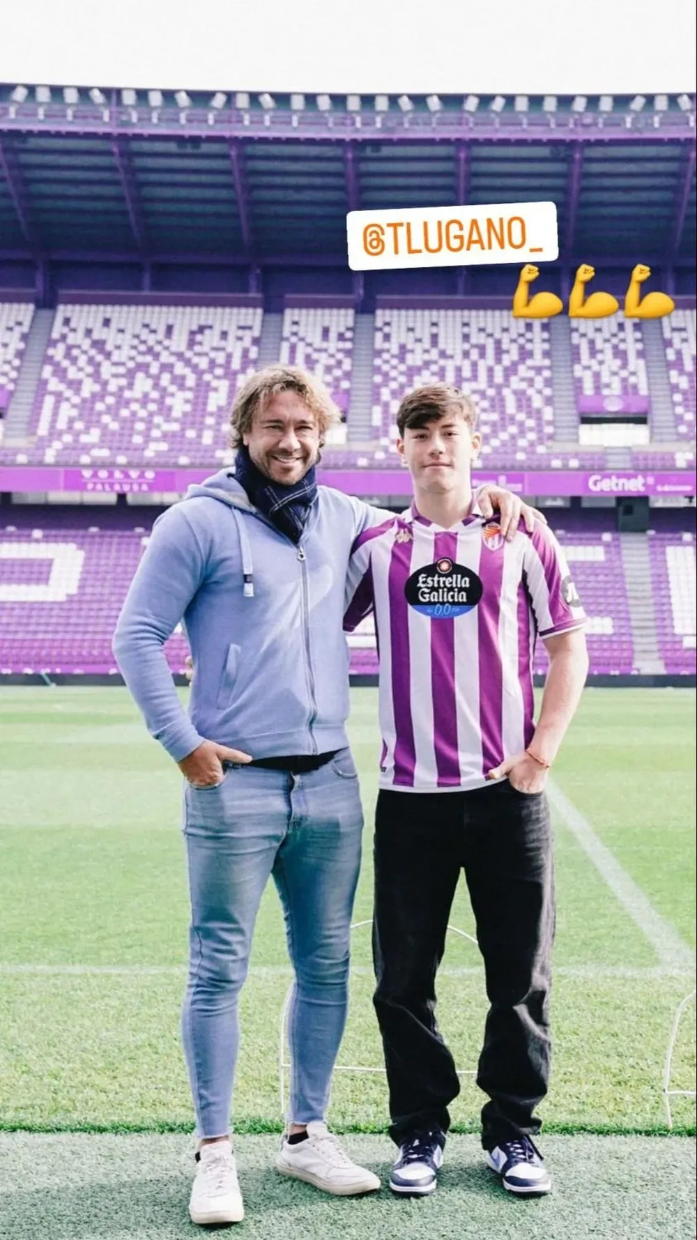 Diego Lugano y Thiago Lugano