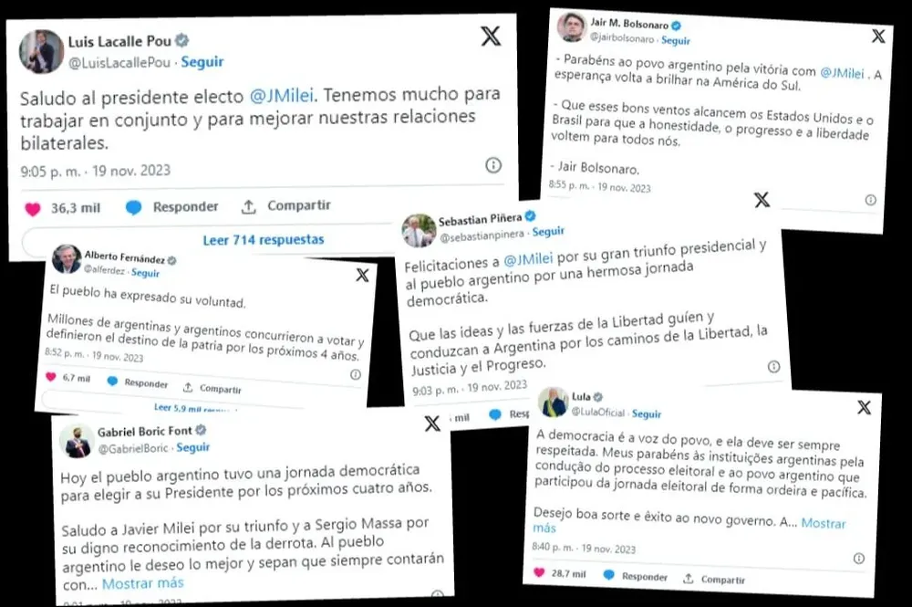 Saludo de los presidentes