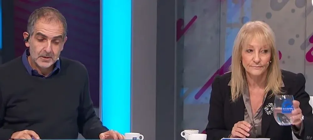 Haberkorn y Cosse en la entrevista