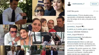 Cáceres se metió en la disputa Suárez-Fonseca