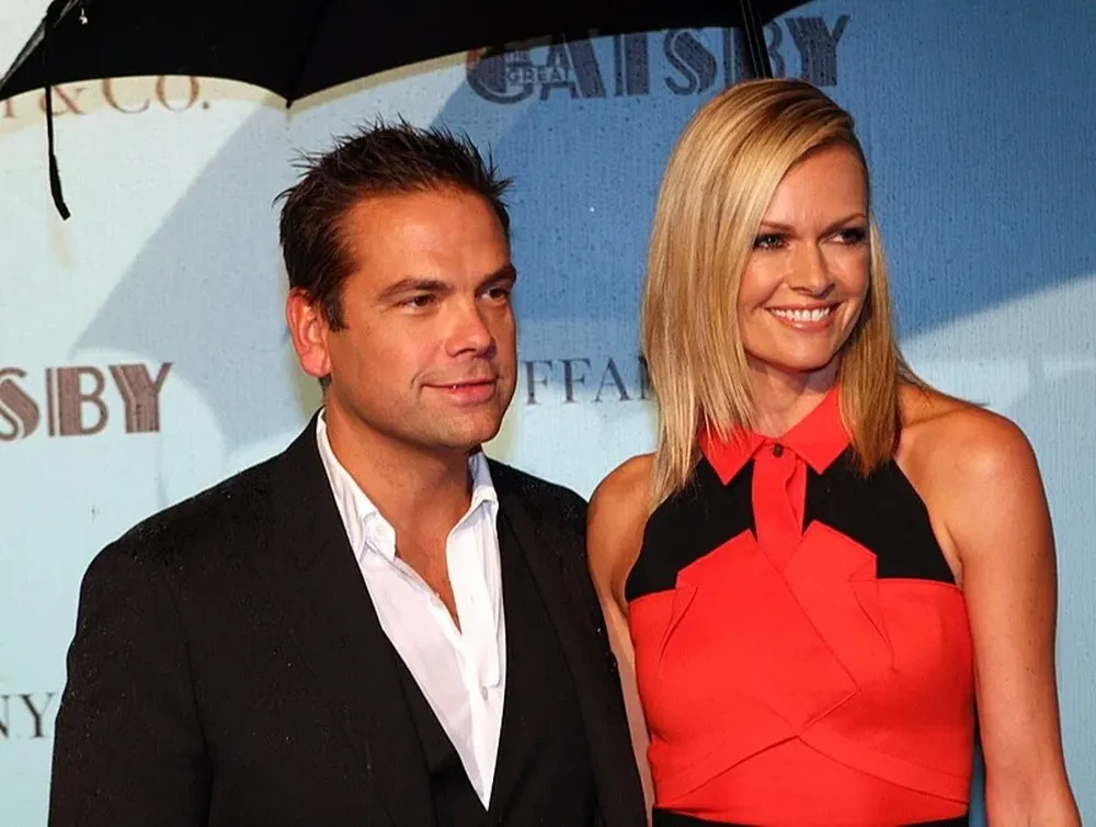 Lachlan Murdoch, de 52 años, y su esposa Sarah O’Hare Murdoch.