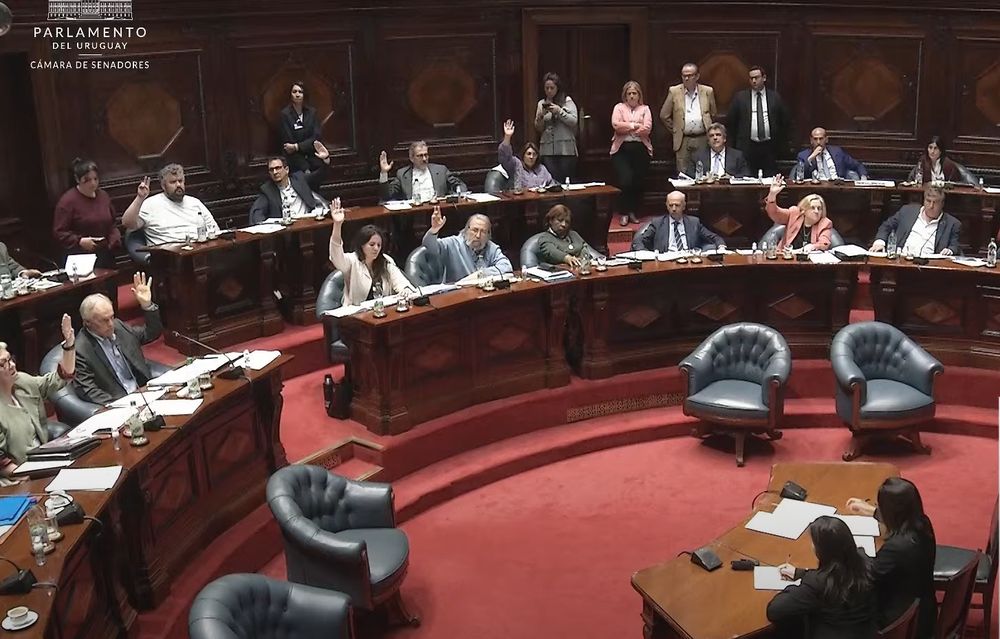 La votación en la Cámara de Senadores