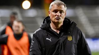 Diego Aguirre en el Parque Viera