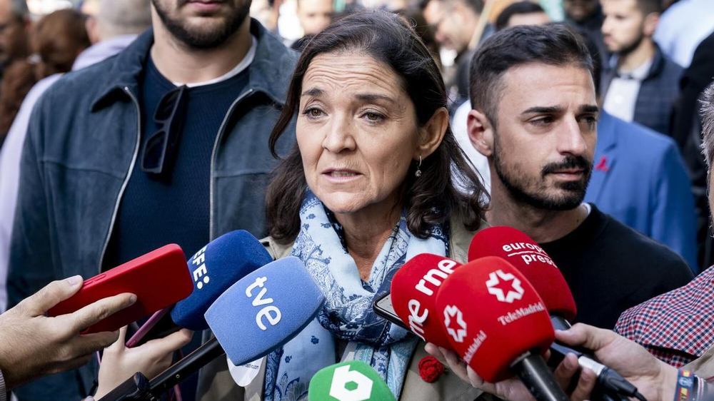 La portavoz del PSOE en el Ayuntamiento de Madrid, Reyes Maroto