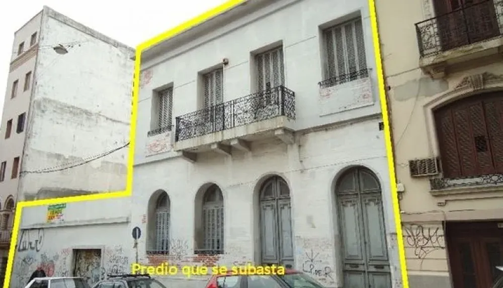 La propiedad se rematará en dólares