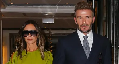 Victoria y David Beckham