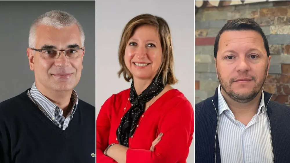 Adolfo Sommer, Norma Pontet y Mario Giménez