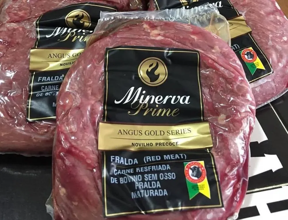 Productos de Minerva en Brasil.