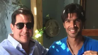 El Loco con el presidente de Sol de América