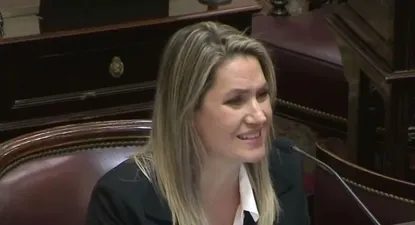 La senadora radical le apuntó específicamente a Juliana Di Tullio.J