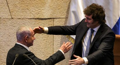 milei se reunio con su aliado netanyahu en nueva york y tocaron el tema de las islas malvinas