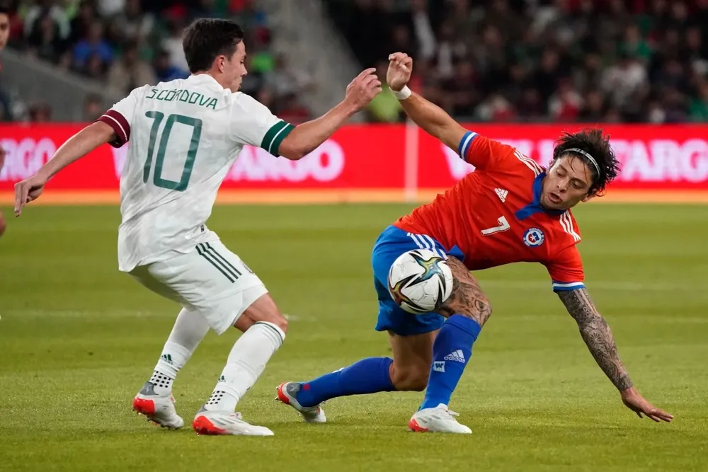 Chile y México se enfrentaron en Estados Unidos