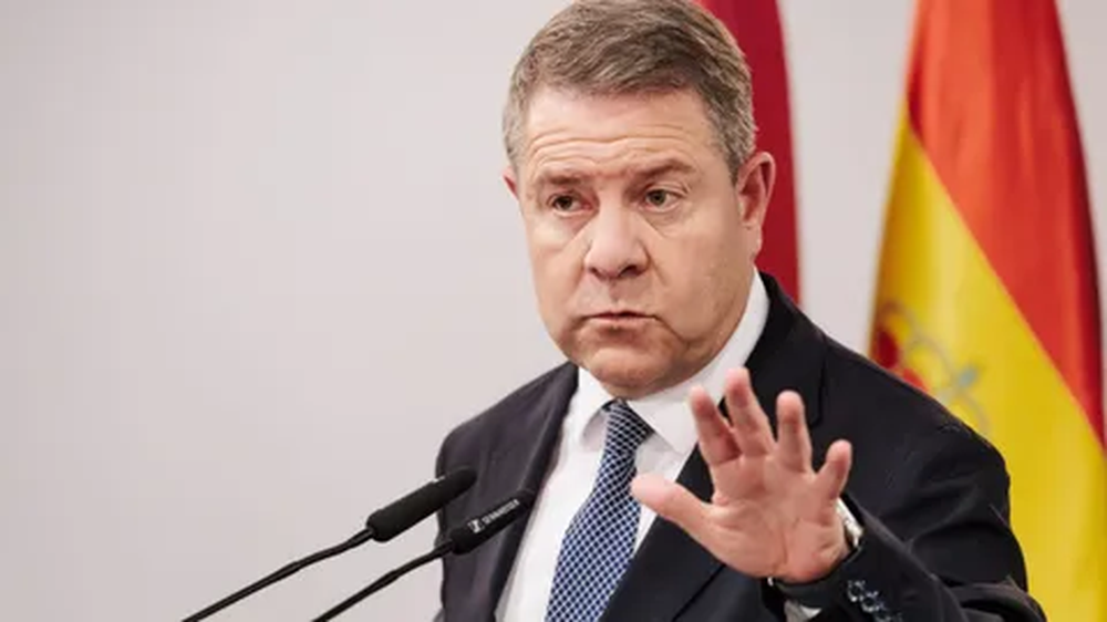 El presidente socialista de Castilla - La Mancha, Emiliano García Page.