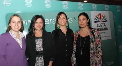 Marianela Garbarino, Carolina Perrone, Macarena Silva y Mariana Resala
