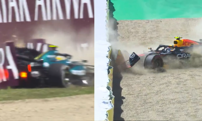 Accidente en Emilio Romaña, Fórmula 1