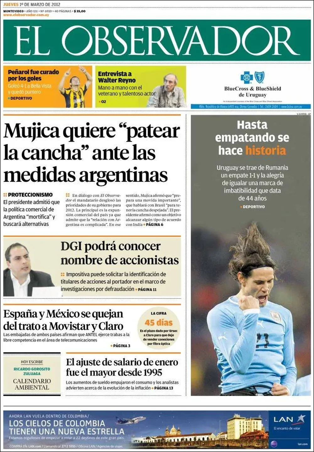 El Observador, Uruguay
