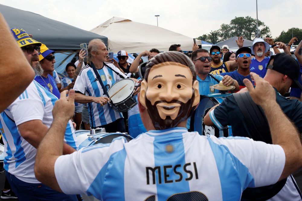 Hinchas de Argentina