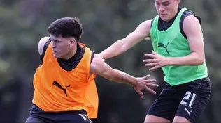 Luciano González y Lucas Bassadone
