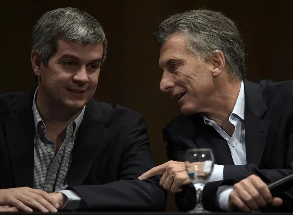 Mauricio Macri y Marcos Peña.