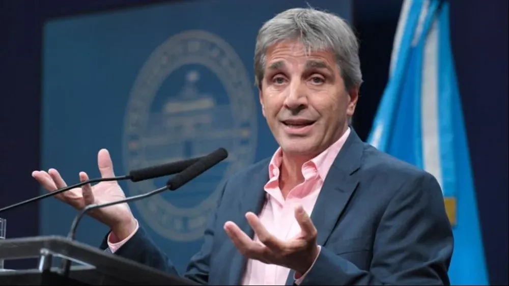 Luis Caputo, ministro de Economía Luis Caputo, ministro de Economía