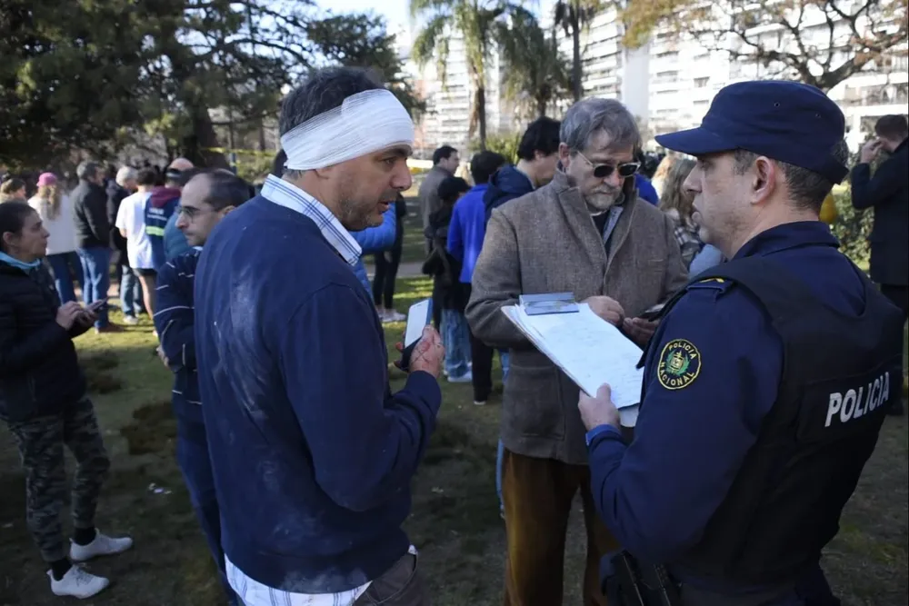 Alejandro, vecino del edificio donde surgió la explosión