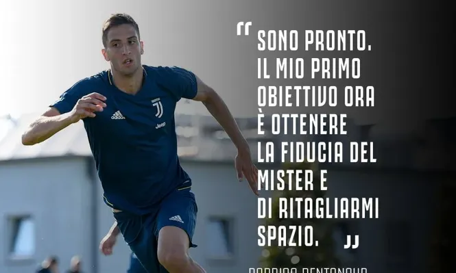 Rodrigo Bentancur fue destacado en la web Juventus