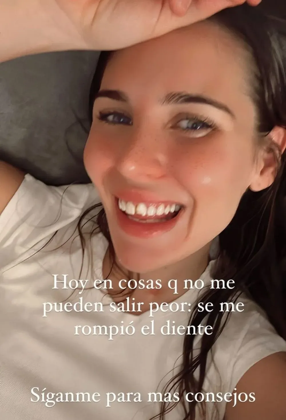 El percance de Mina Bonino tras ser operada