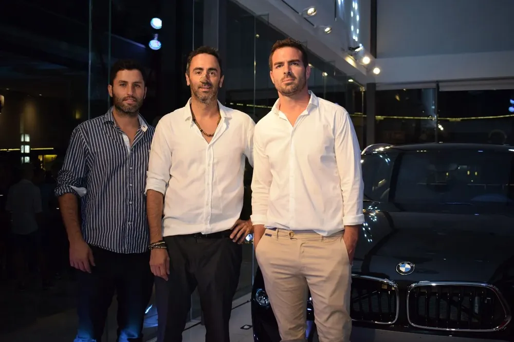 Andrés Acosta, Sebastian Garcia y Anibal Zeballos