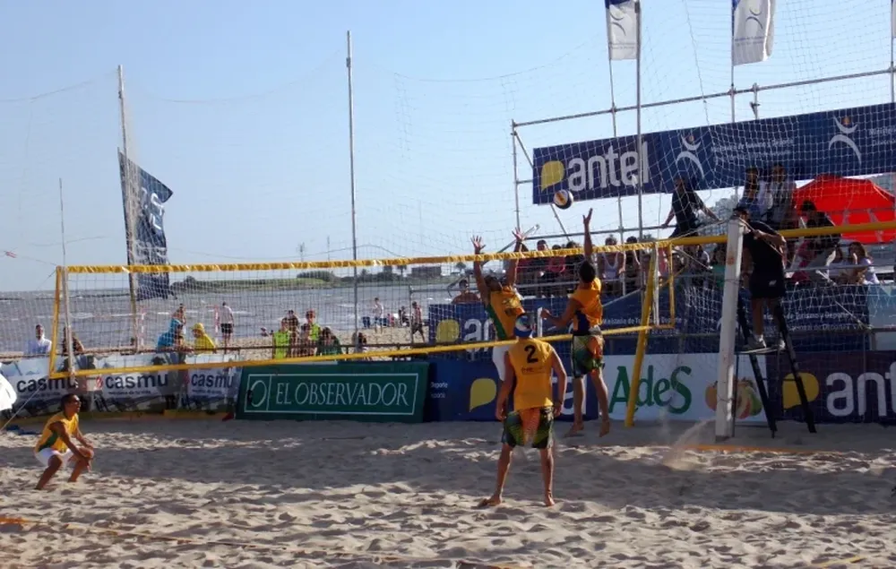 Beach volley en Pocitos