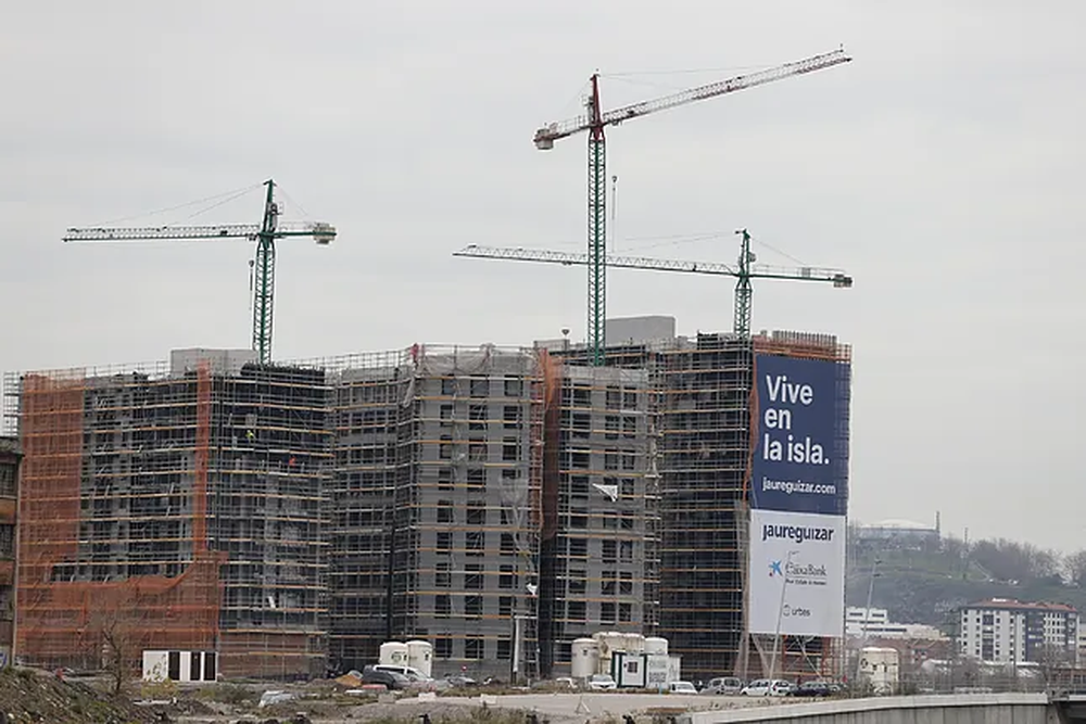 Vivienda en contrucción en España.&nbsp;