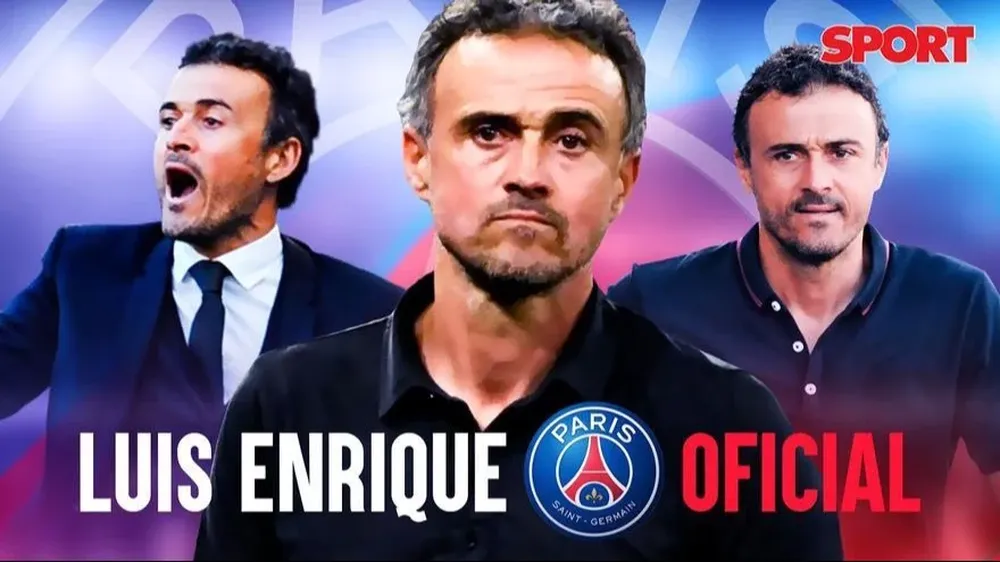 Luis Enrique, nuevo entrenador del PSG.