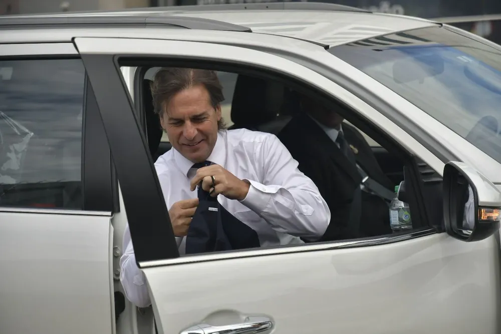 Foto de archivo. El mandatario visitó este jueves Las Piedras (Canelones)