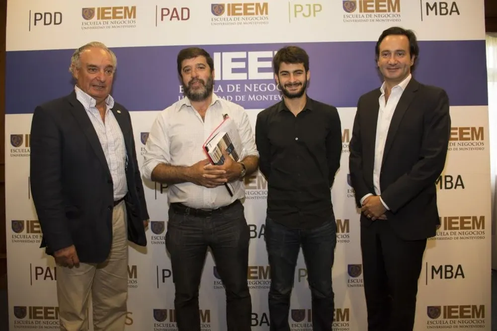 Pablo Zerbino, Fernando Pereira, Federico Barreto e Ignacio Munyo