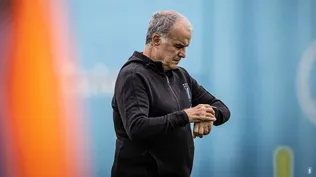 Marcelo Bielsa en la selección uruguaya