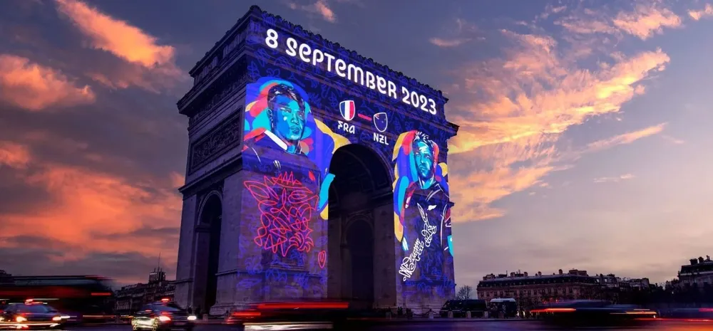 El Arco del Triunfo, en Francia.