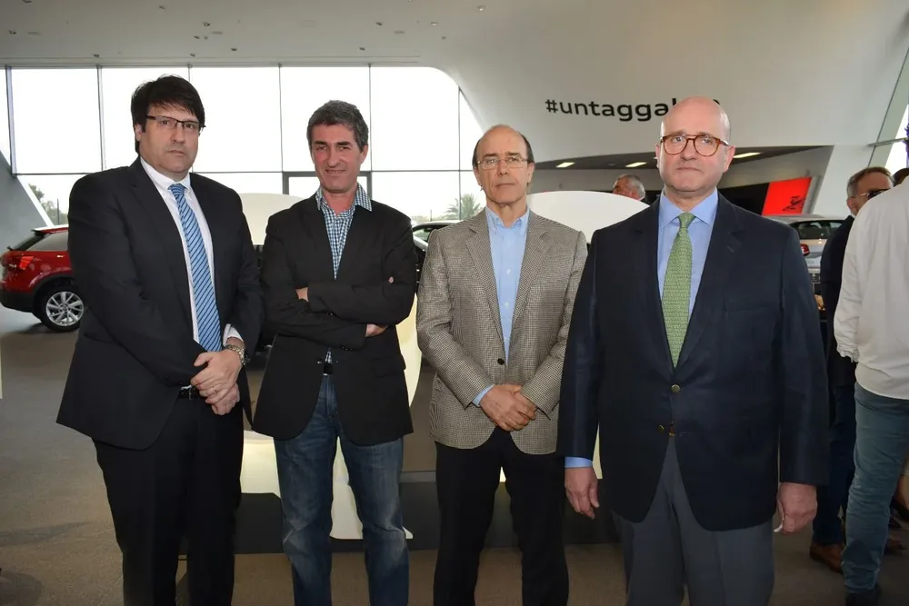Gonzalo Moya, Carlos Ponce, Julio y Juan Lestido