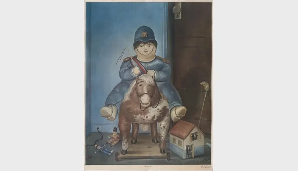Pedrito, una obra del pintor Fernando Botero