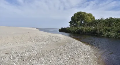 Balneario Arazatí, lugar donde se construirá la nueva planta de agua potable