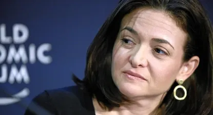 La directora operativa de Facebook, Sheryl Sandberg