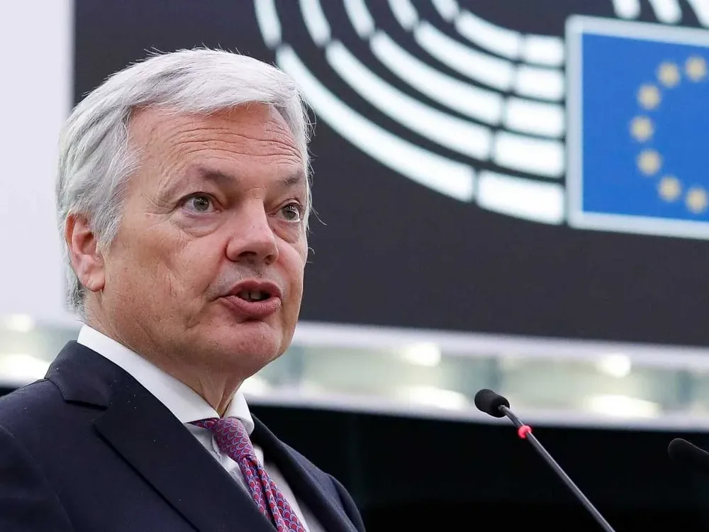El comisario europeo de Justicia, Didier Reynders, en una imagen de archivo