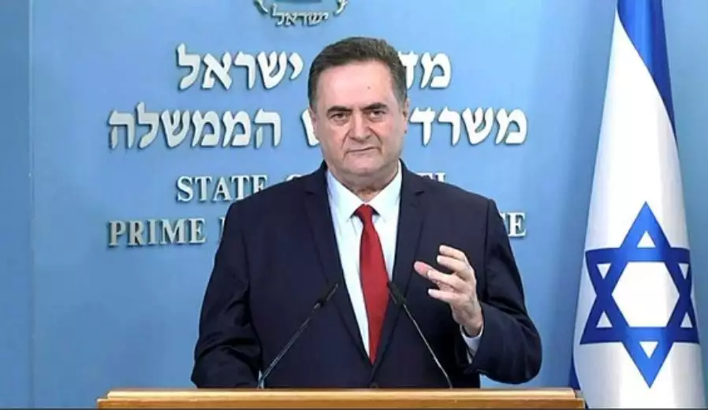 El ministro de Exteriores israelí, Israel Katz.